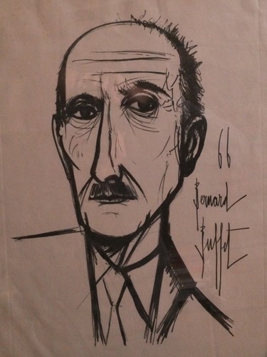 Gravure bernard buffet - buffet,