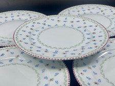 Lot 5 assiettes dessert -  Haviland Limoges -  Décor Rochambeau - 1980  -Ø 22 cm
