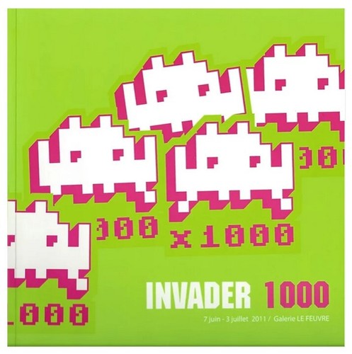 Space invader 1000 - invader, book