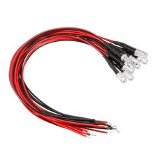 10pc 5mm LED RGB lumière