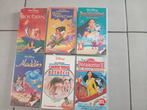 Lot cassettes vidéo - vidéo, vhs