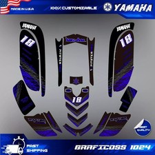 yamaha raptor 660 kit graphics decals stickers vtt wrap quad toute l'année...