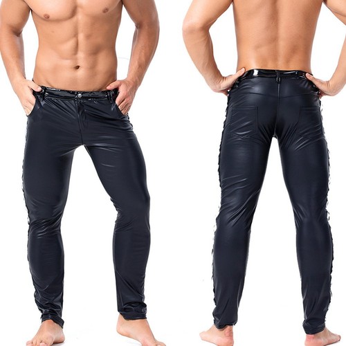 Pantalon homme style motard