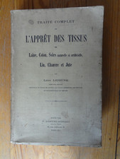 L'apprêt des tissus de laine
