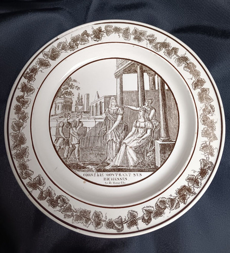 Assiette faïence fine - assiette, en