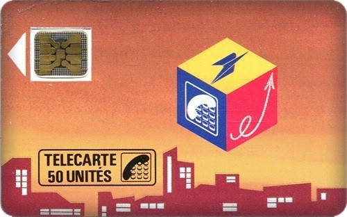 Rare telecarte privee - telecarte, 1989