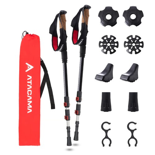 Bâtons randonnée pliables - bâtons, de