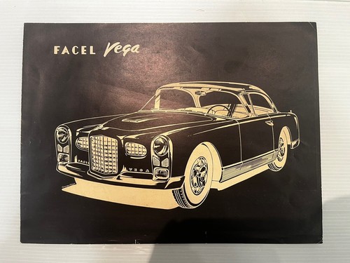 Rare brochure catalogue facel - brochure,