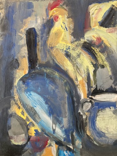 Painting peinture gouache - peinture,