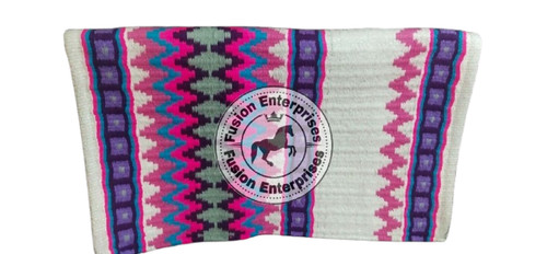 Western horse saddle pad - pad, show