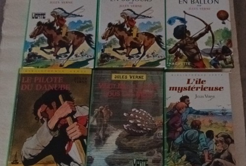 Superbe lot livres jules - livres,