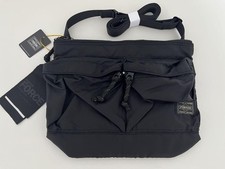 Porter Force Shoulder Bag PORTER Yoshida Bag Sacoche Black