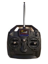 Walkera RC Helicopter HM 004 REMOTE CONTROL ONLY Black 4 Channel 72.870 AS IS