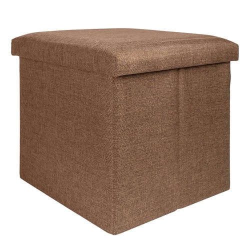 Pouf pliable 38x38x38cm - pliable,