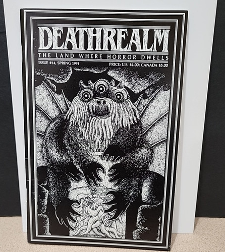 Deathrealm horror magazine - deathrealm,