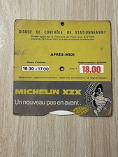 Disque de stationnement Ancien