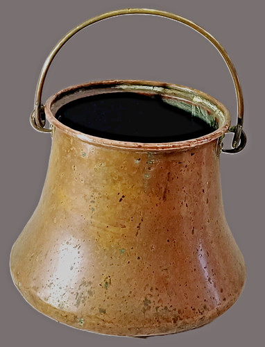 Chaudron cuivre laiton - en,