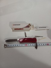 Couteau Pliant Wenger Suisse Lame 6 Cm Comme Neuf