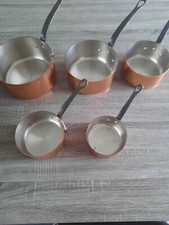 5 casserole poelon cuivre
