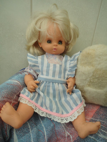 Ancienne poupee ratti - , blonde