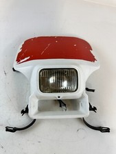 1988 Honda XR600R OEM Headlight Cowl W/ Light and Fork Clamps NICE