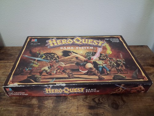 Vintage 1990 heroquest - 1990, game