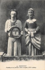 CPA 56 PONTIVY ET SA FEMME