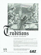 advertising 0821 1954 Les traditions cooks stoves gas oven