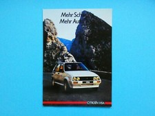 Brochure / Catalogue / Brochure - Citroen Visa / Visa GTi - 09/85