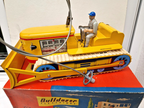 Bulldozer électrique boite - bulldozer, en