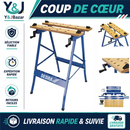 établi travail pliable - Établi,