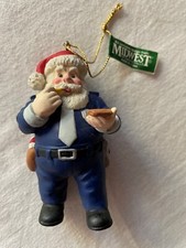 PERE NOEL POLICE DECORATION