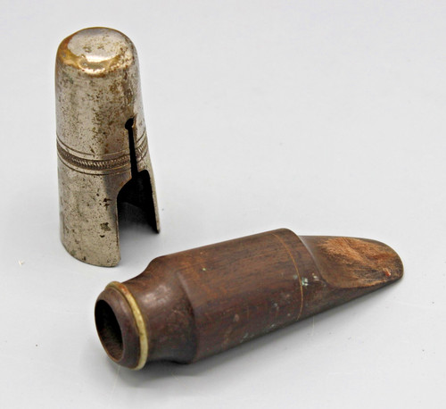 Ancien bec bois saxophone - ancien,
