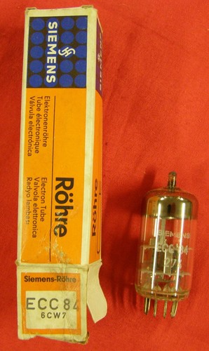 Ecc84 siemens röhre - siemens, valve