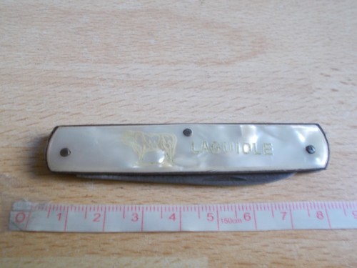 Ancien couteau pliant laguiole - couteau,