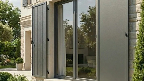 Volet battant alu isolé - , 2