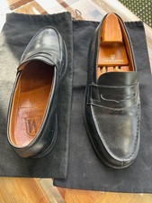 MOCASSIN WESTON CUIR NOIR TAIL
