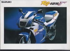Motorcycle  Suzuki  RG 125 Gamma   sale brochure