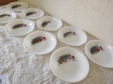 Lot de 9 assiettes creuses