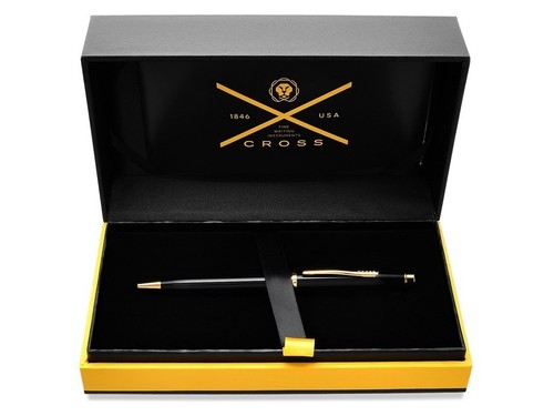 Cross century black - black, lacquer