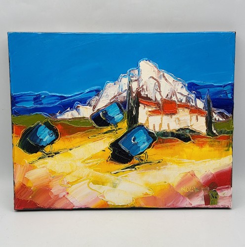Peinture huile sur toile - , nolac