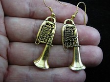 (M-205-H) TUBA music Earrings