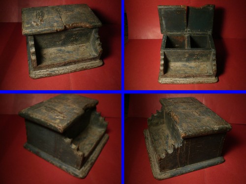 Ancien plumier ou - ,