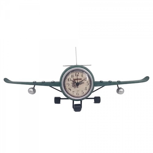 Horloge avion décoration - horloge, avion,