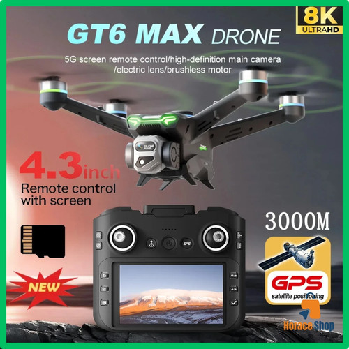 Drone gt6 pro - 8k, 5g