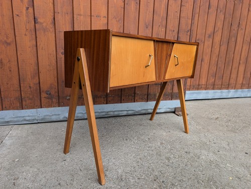 Mini buffet 60s vintage noyer - mini,