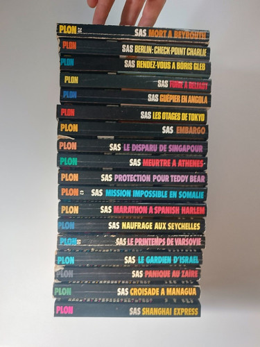 Lot livres sas - de,