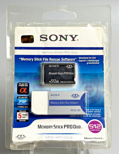 Sony memory stick pro duo - sony,