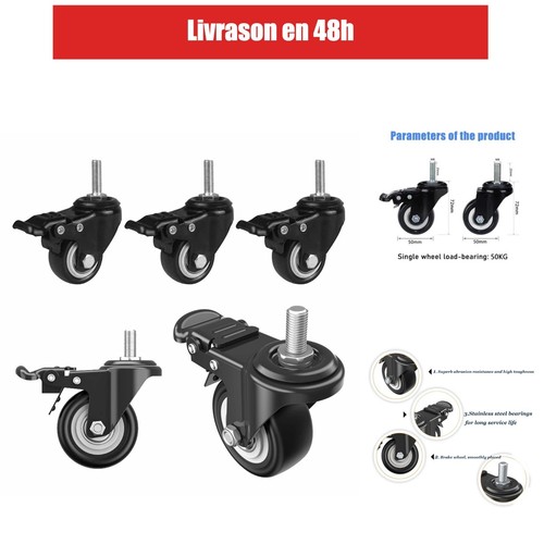 Roulettes pivotantes qxxq - pivotantes,