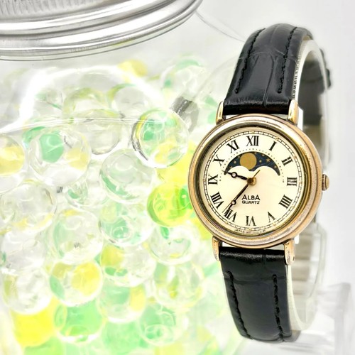 Seiko alba ladies watch moon - seiko,